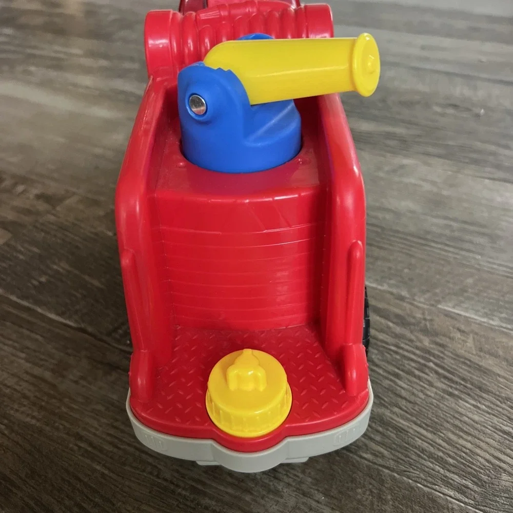 Little People Musical Toddler Toy Helping Others Fire Truck Lights Sounds Figure